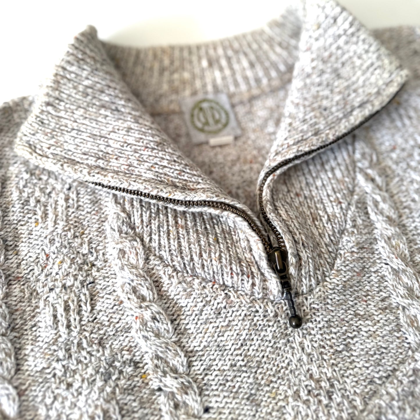 Vintage R&R, Quarter Zip Sweater