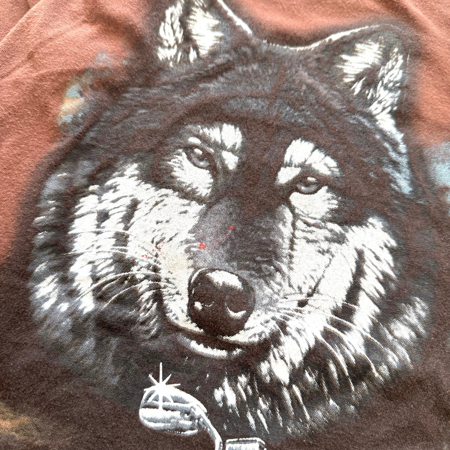 Secondhand Artimonde, Wolf & Motorcycle T-Shirt