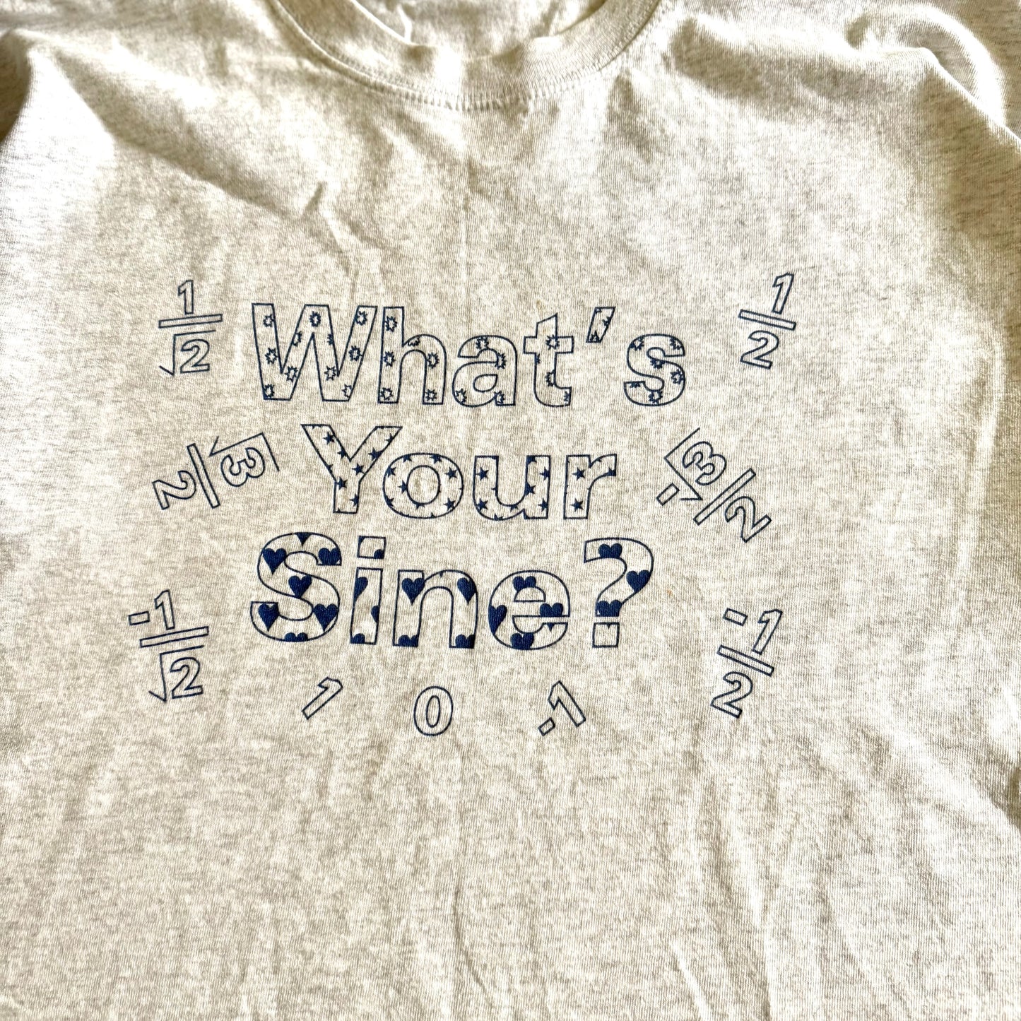 Secondhand What's Your Sine?, Math Equations T-Shirt