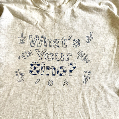 Secondhand What's Your Sine?, Math Equations T-Shirt