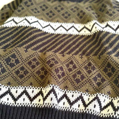 Vintage Fellini, 1990's Style Grandpa Sweater