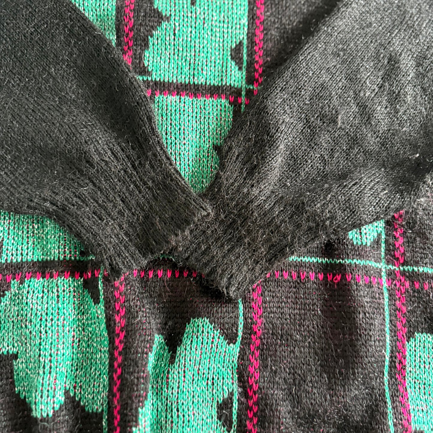 Vintage 1980's Style Metallic Sweater