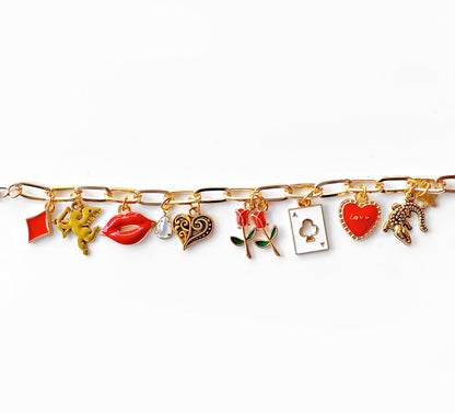 Handmade Charm Bracelet Y2K Style