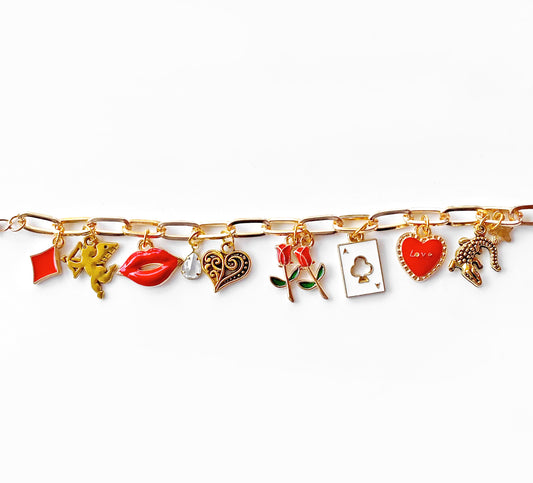 Handmade Charm Bracelet Y2K Style