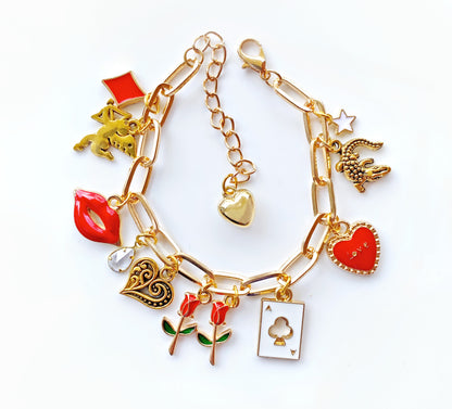 Handmade Charm Bracelet Y2K Style