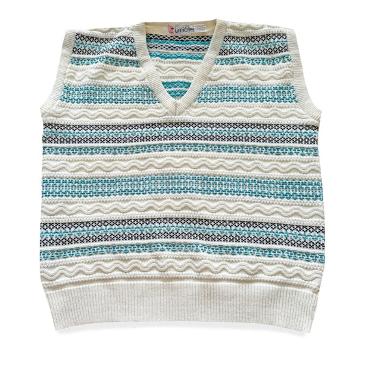 Vintage Lumiere, Textured Knit Vest