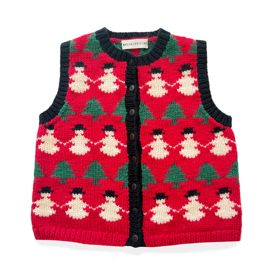 Vintage Marisa Christina, Wool Christmas Vest