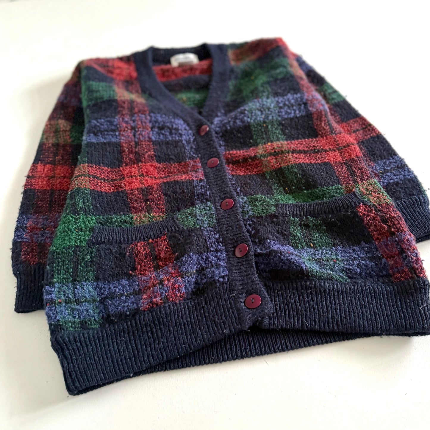 Vintage Principles, Plaid Cardigan