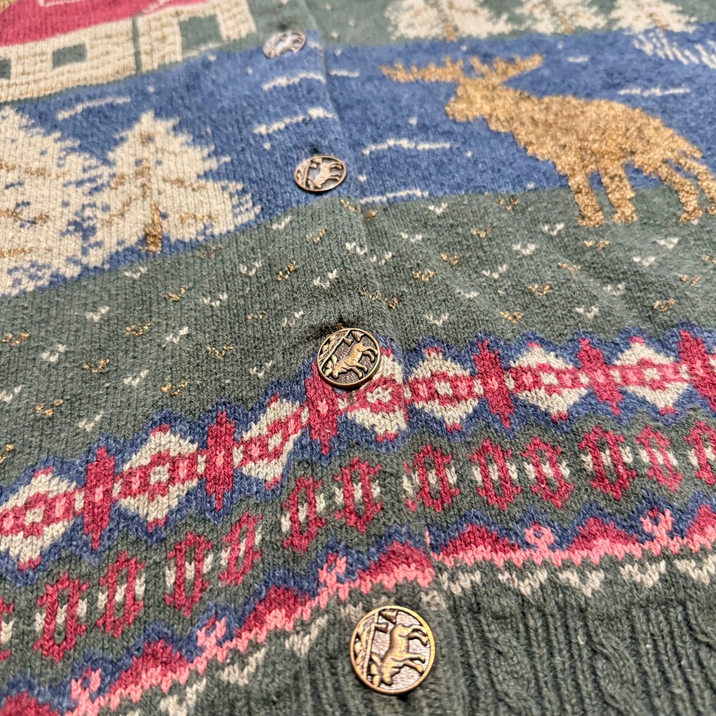 Vintage Northern Treasures, Moose & Mountain Vest
