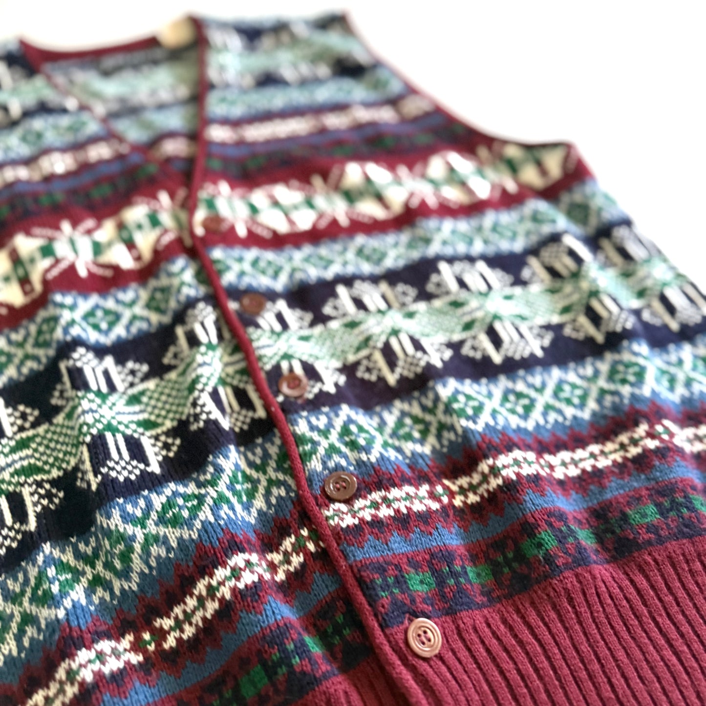 Vintage Creation Avalanche, Fair Isles Style Vest