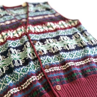 Vintage Creation Avalanche, Fair Isles Style Vest