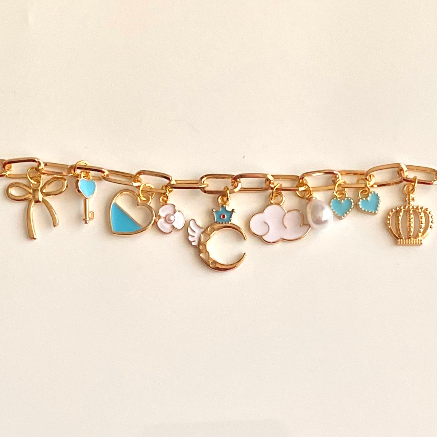 Handmade Charm Bracelet Y2K Style