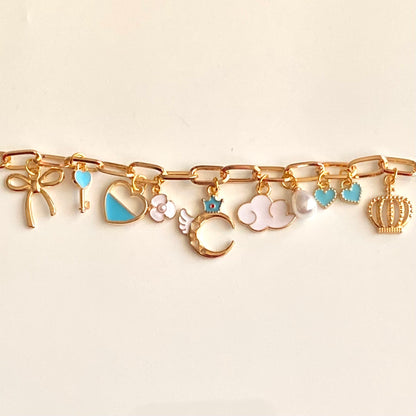 Handmade Charm Bracelet Y2K Style