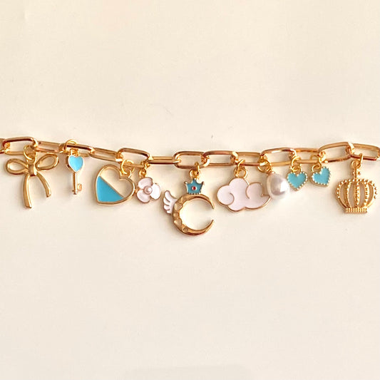 Handmade Charm Bracelet Y2K Style