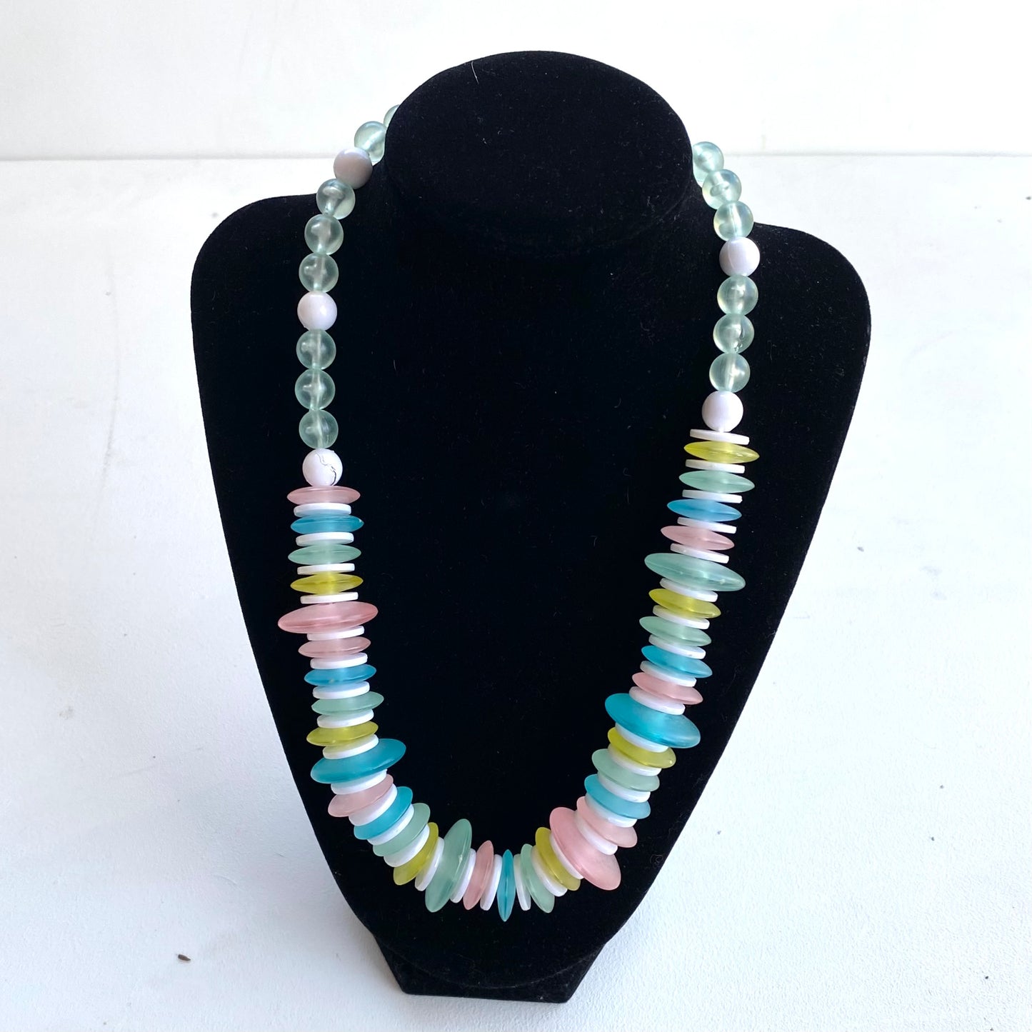 Pastel Vintage Statement Necklace