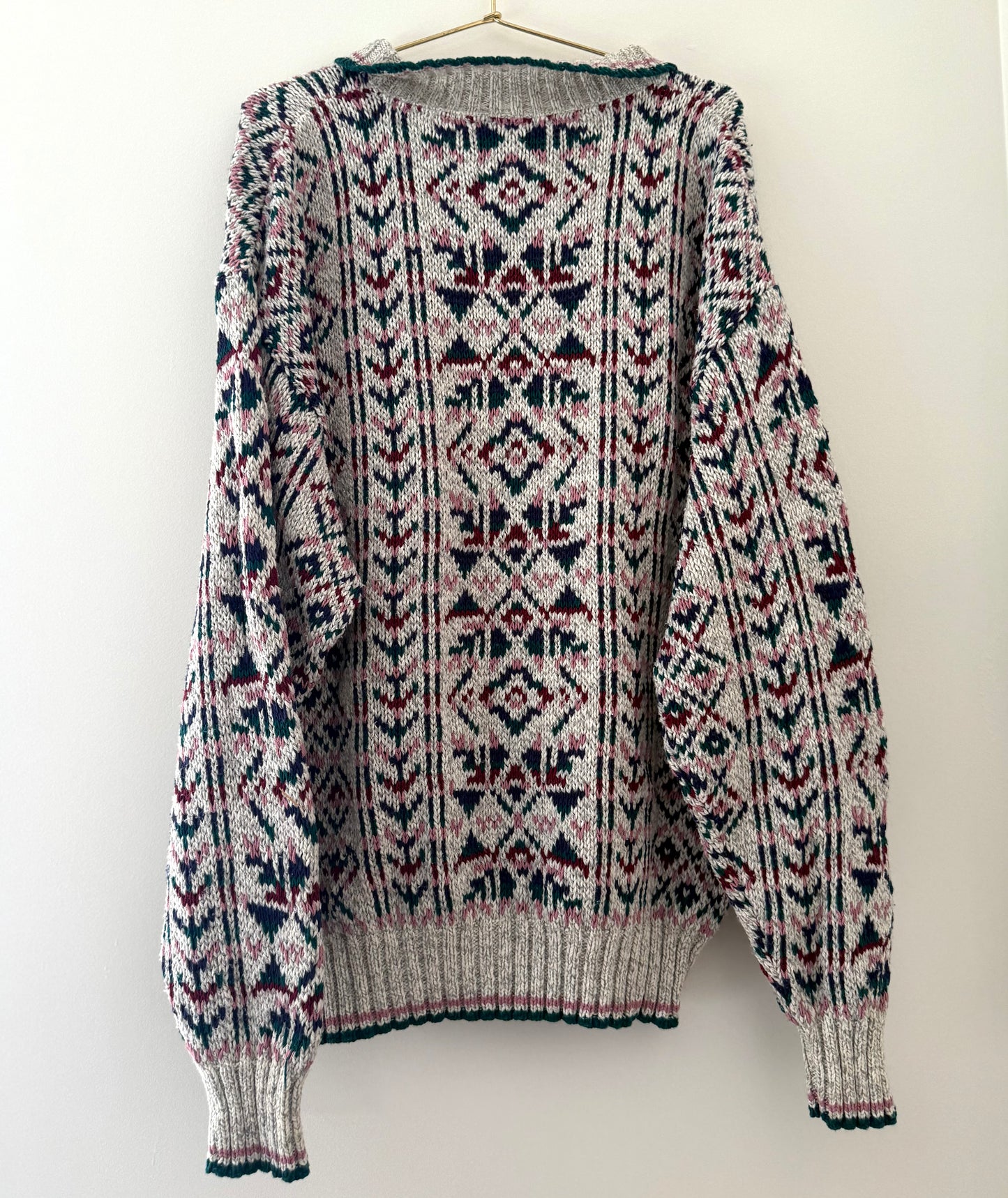 Vintage Woolrich, Geometric Aztec Sweater