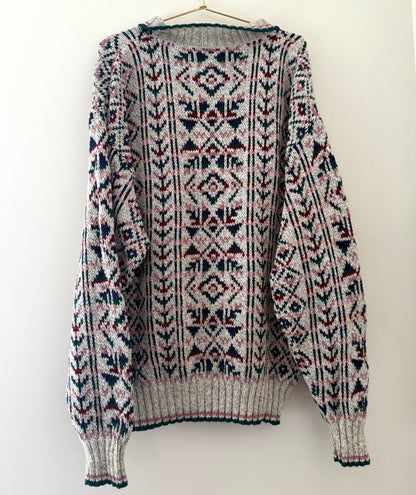 Vintage Woolrich, Geometric Aztec Sweater