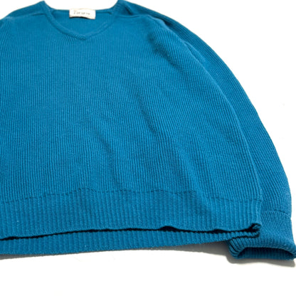 Vintage Ingo, Wool Blend V-Neck Sweater