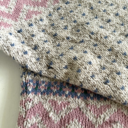 Vintage Northern Reflections, Fair Isles Style Sweater