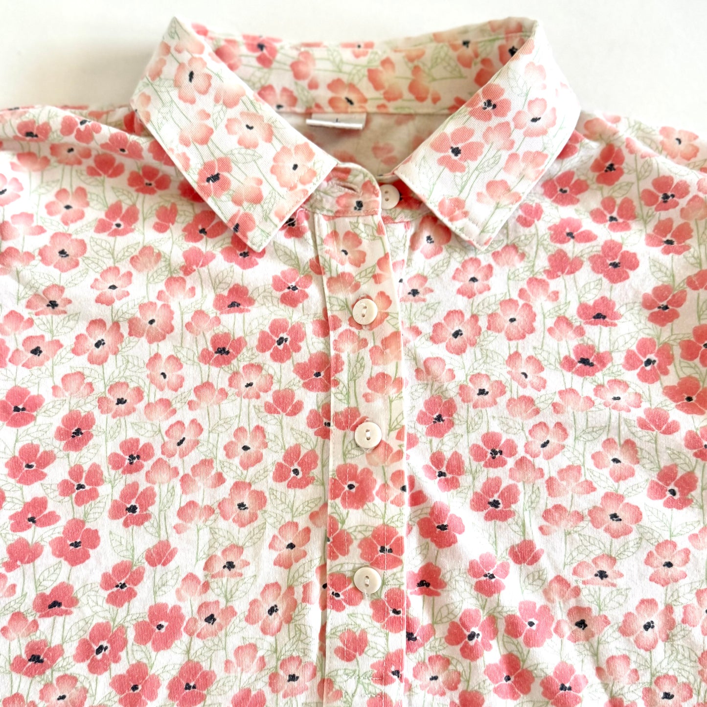 Secondhand Floral Polo Shirt
