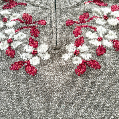 Secondhand Northern Reflections, Quarter Zip Sweater