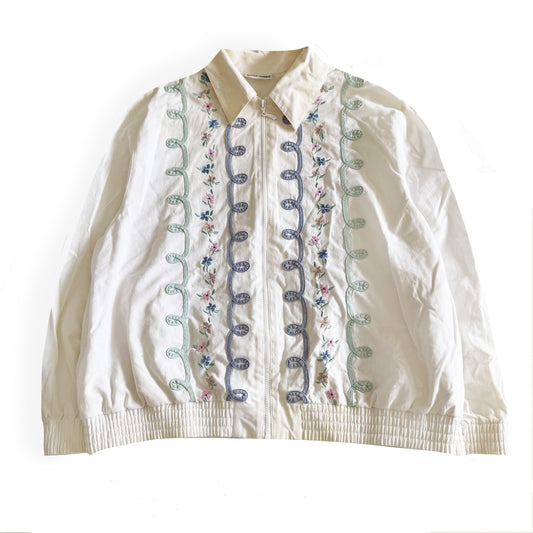 Vintage Alfred Dunner, Floral Windbreaker