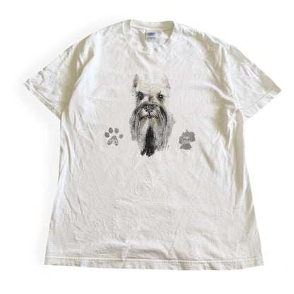Vintage Schnauzer Dog T-Shirt