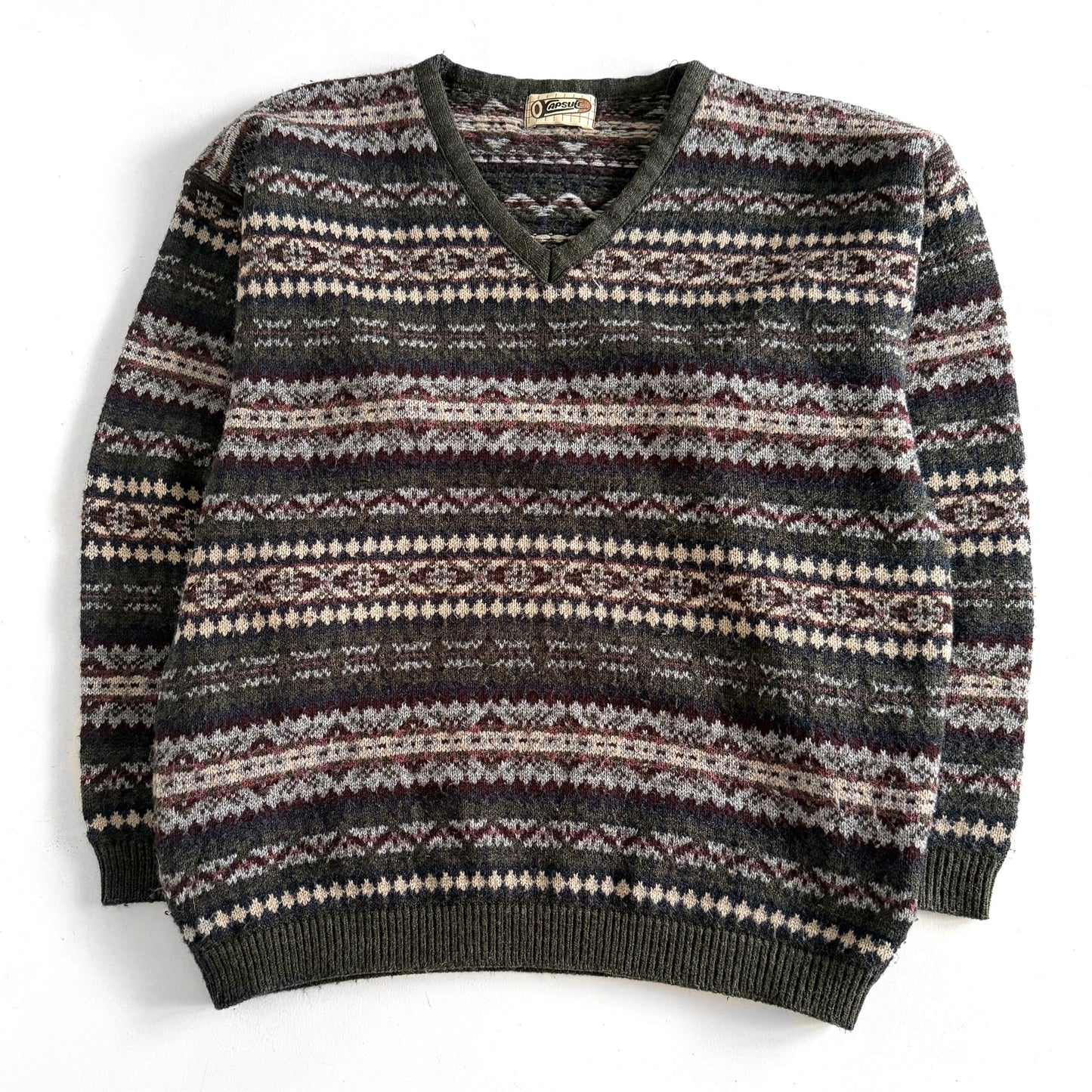 Vintage Capsule, V-Neck Sweater