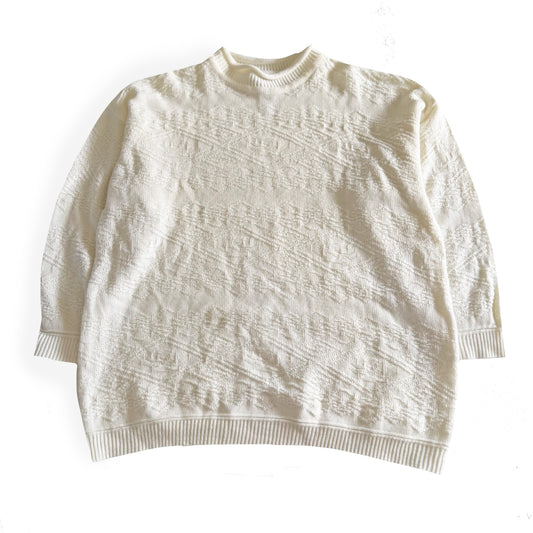 Vintage Plus Preferred, White Sweater