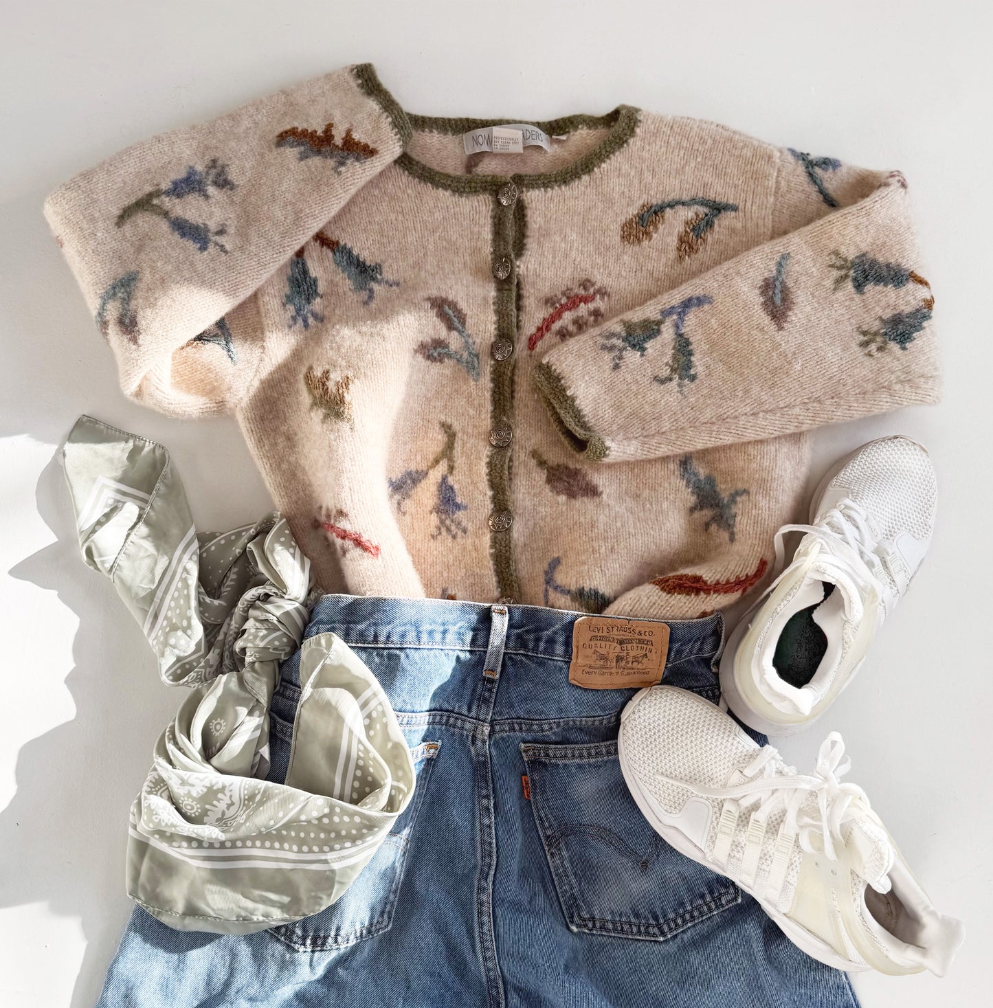 Secondhand Nomadic Traders, Wool Blend Cardigan