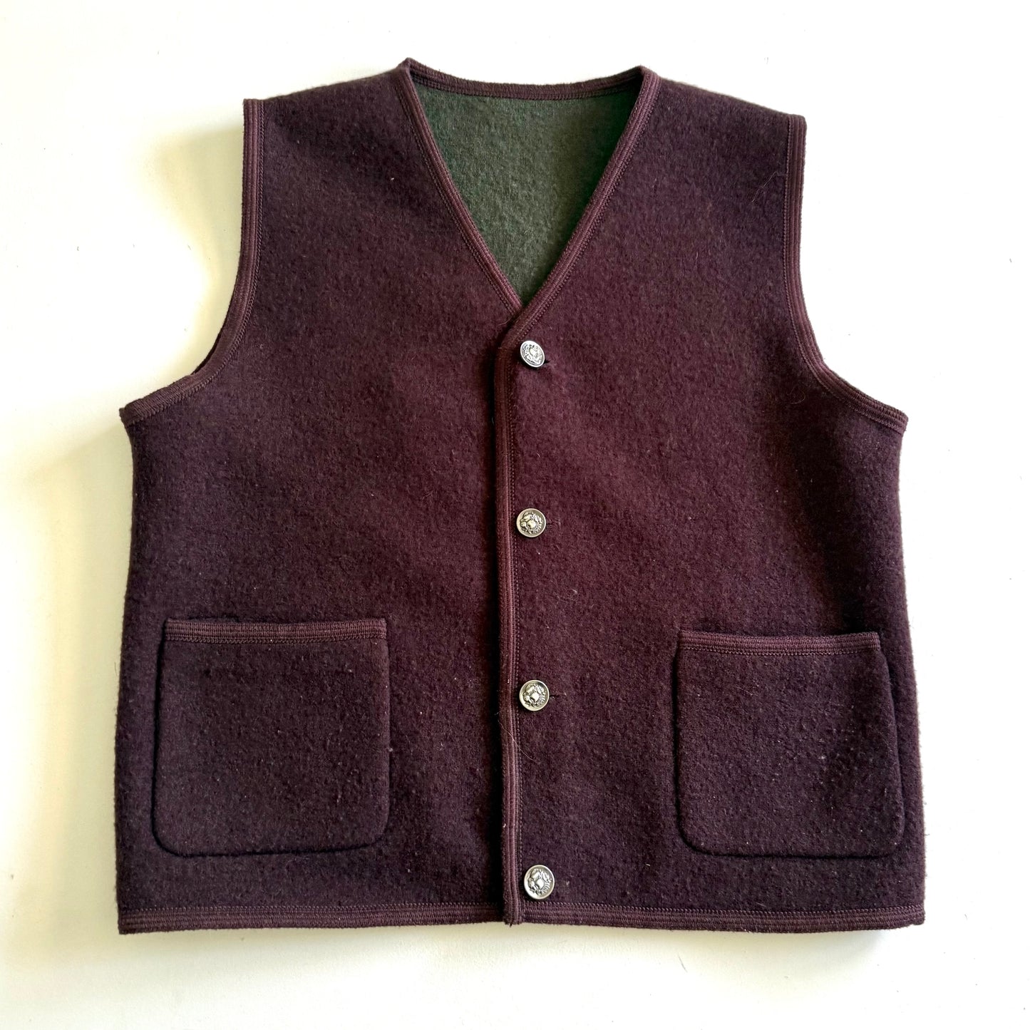 Vintage Woolrich, Reversible Vest