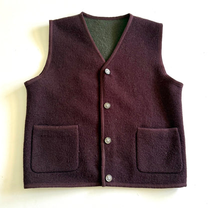 Vintage Woolrich, Reversible Vest