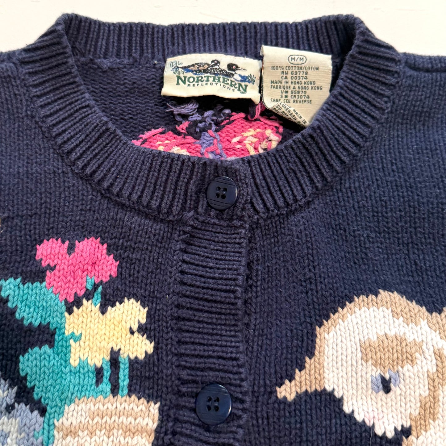 Vintage Northern Reflections, Cat Cardigan
