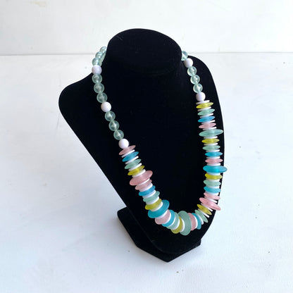 Pastel Vintage Statement Necklace