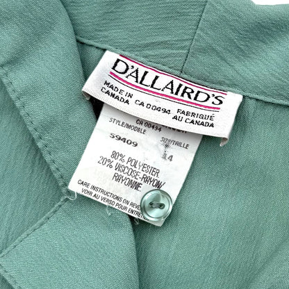 Vintage D'Allaird's, Short Sleeve Button Down Shirt