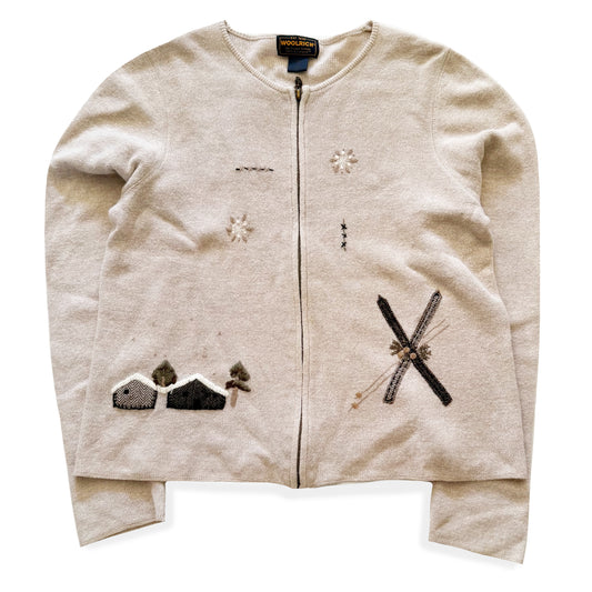 Secondhand Woolrich, Winter Holiday Cardigan