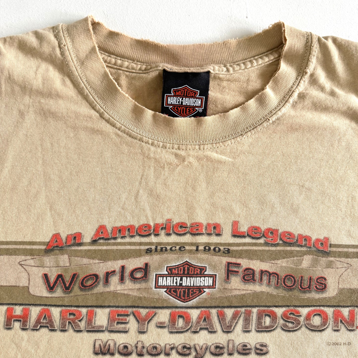 Vintage Harley-Davidson, Oshawa Distressed T-shirt