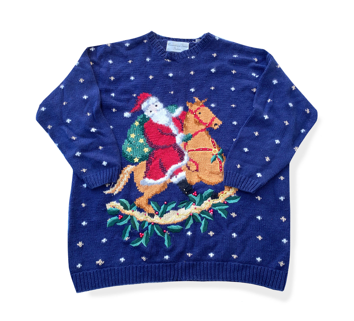 Vintage Romanesque Holiday Sweater