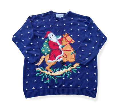 Vintage Romanesque Holiday Sweater