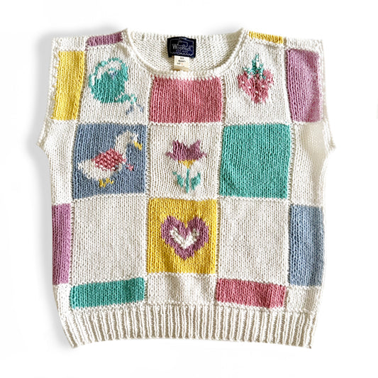 Vintage Woolrich, Sleeveless Spring Knitwear