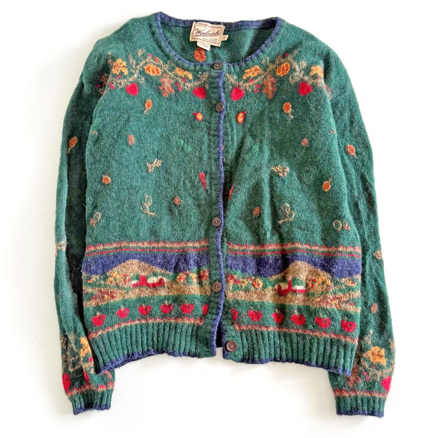 Vintage Woolrich, Apple Farm Cardigan