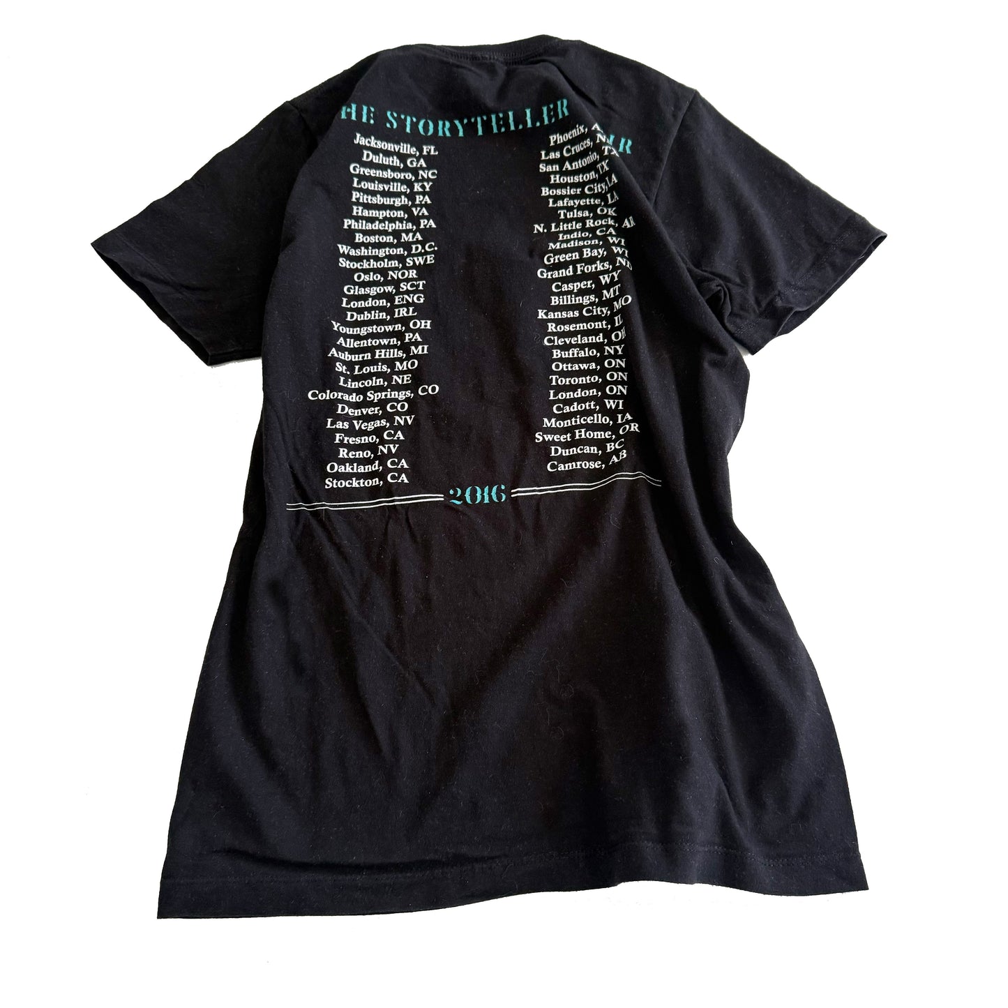 Secondhand Carrie Underwood, 2016 The Story Teller T-shirt