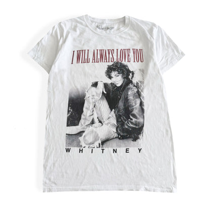 Secondhand Whitney Houston, I Will Always Love You T-shirt