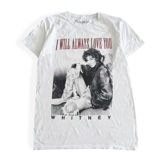 Secondhand Whitney Houston, I Will Always Love You T-shirt
