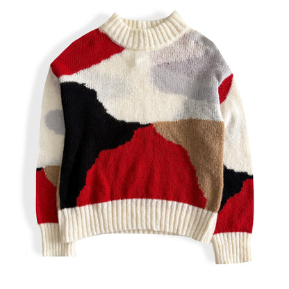 Secondhand Cocogio, Alpaca Blend Knit Sweater