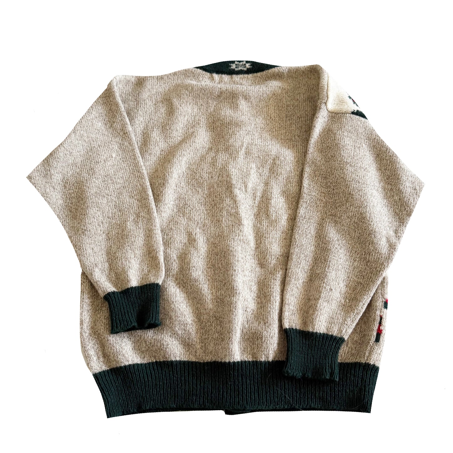 Vintage Northern Reflections, Christmas Holiday Wool Blend Sweater