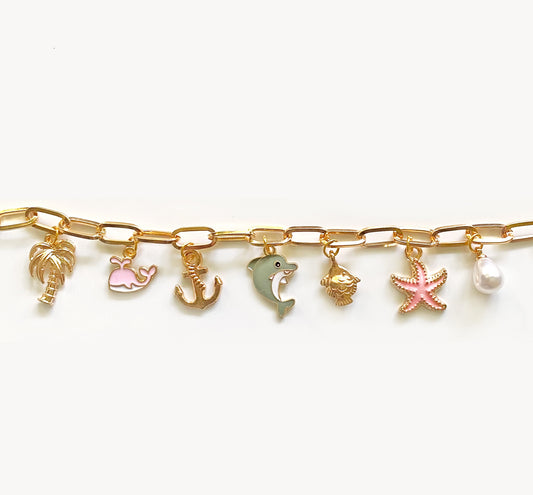 Handmade Charm Bracelet Y2K Style