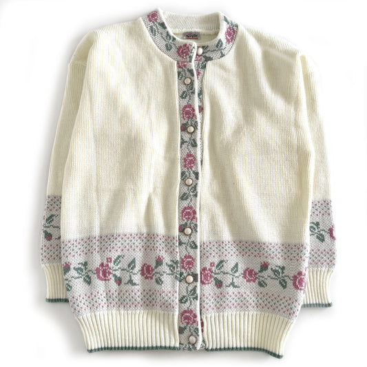 Vintage Floral Cardigan