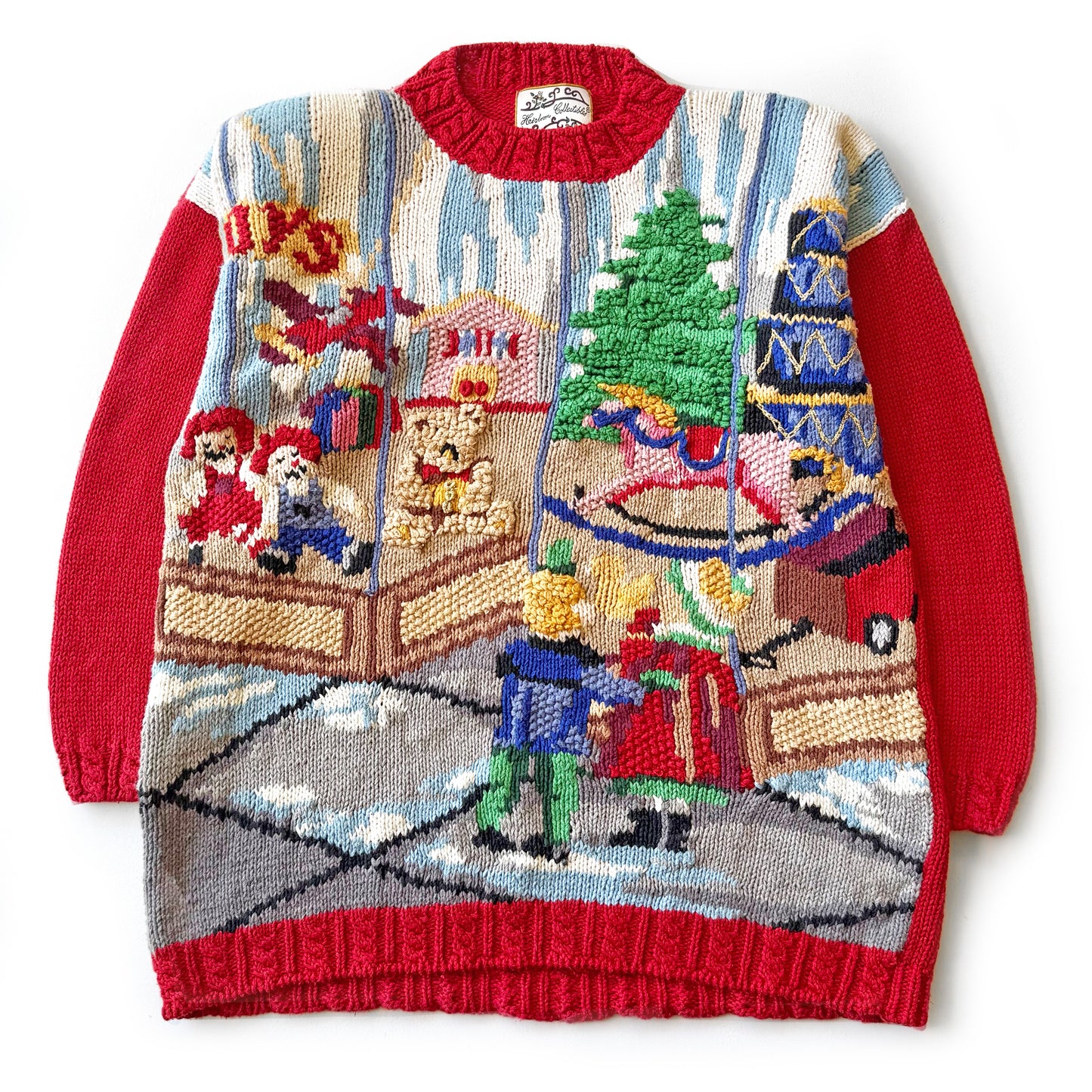 Vintage Heirloom Collectibles, Christmas Toy Store Sweater
