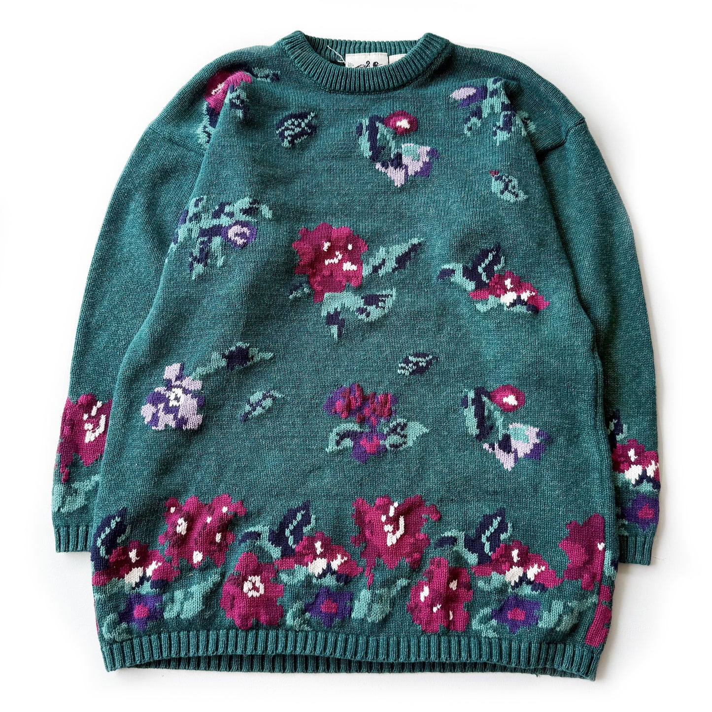 Vintage Northern Reflections, Floral Sweater